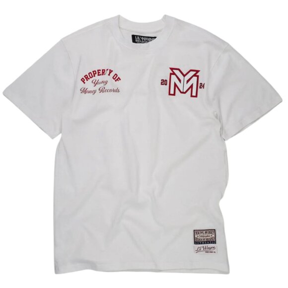 Lil Wayne Young Money Records Short Sleeve Tee - White - Picture 1 of 2